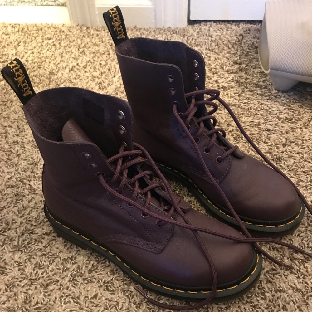 Doc Martens 1460 Pascal in purple sz 7